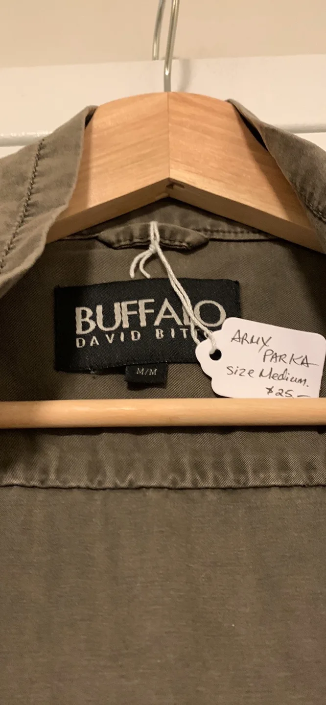 Buffalo David Bitton Arly Parka - Size Medium image indicator(2)