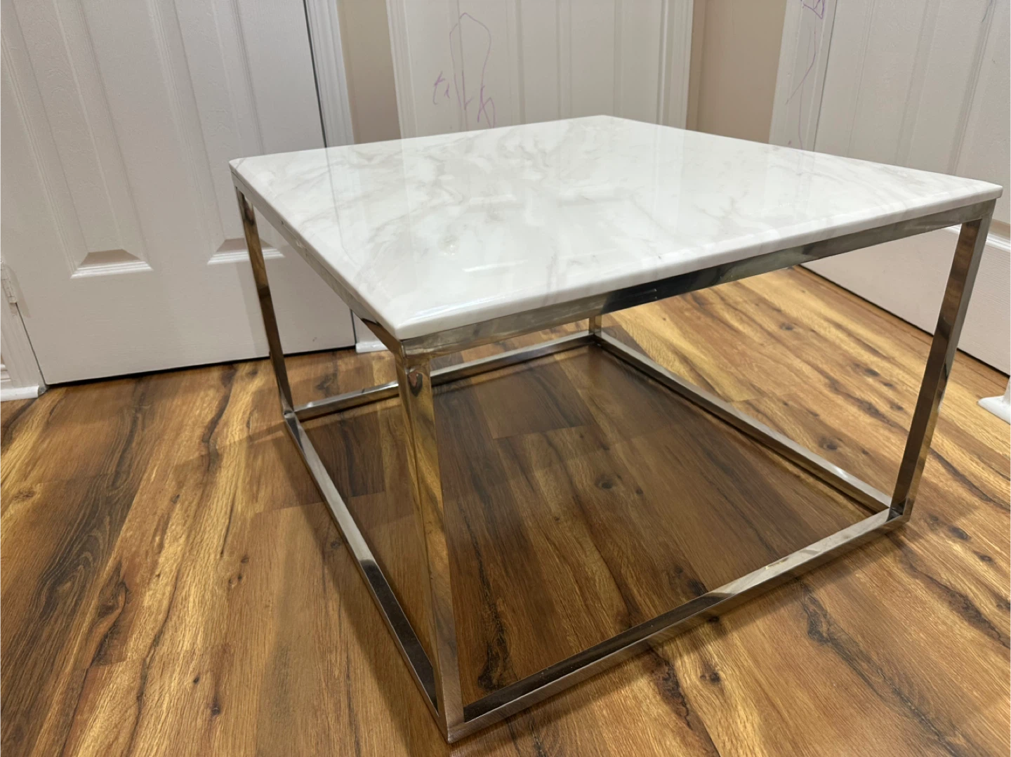 Square Marble Coffee Table - photo 2