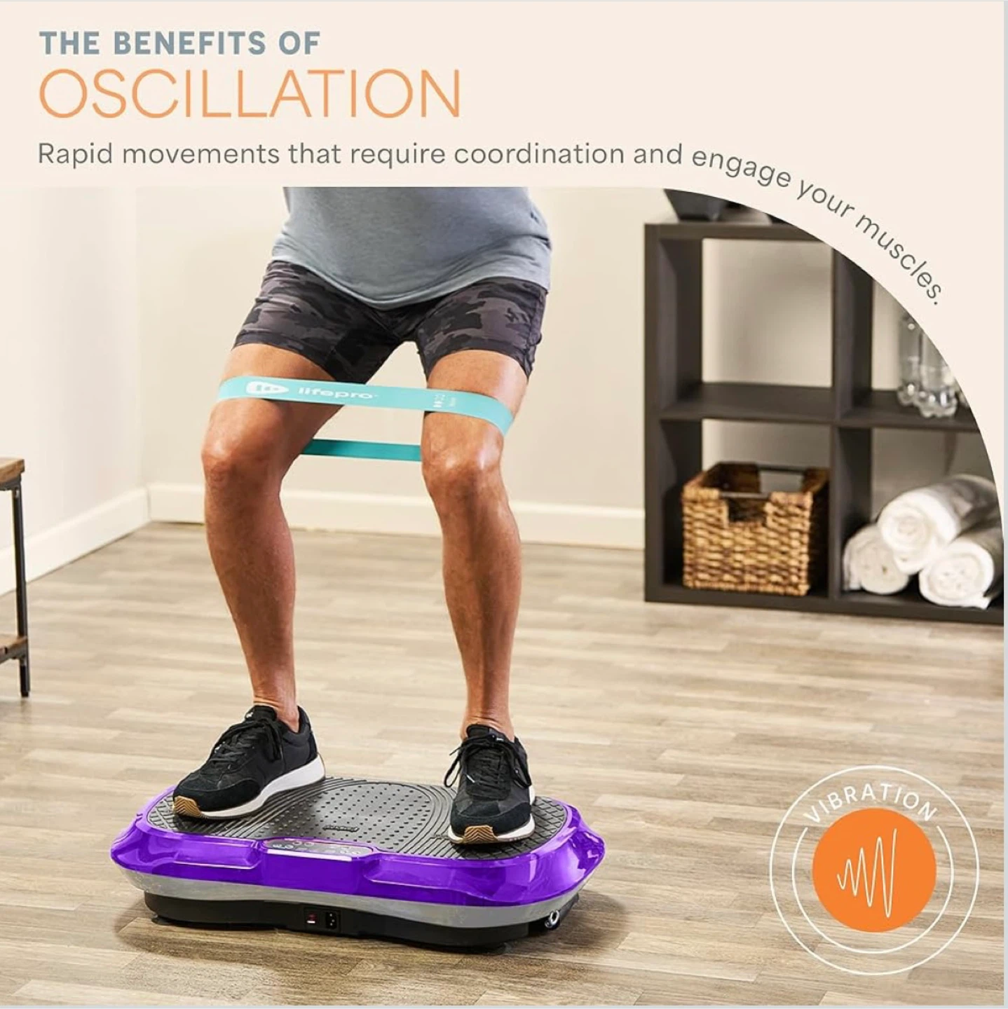 LifePro Vibration Plate Exercise Machine - photo 4