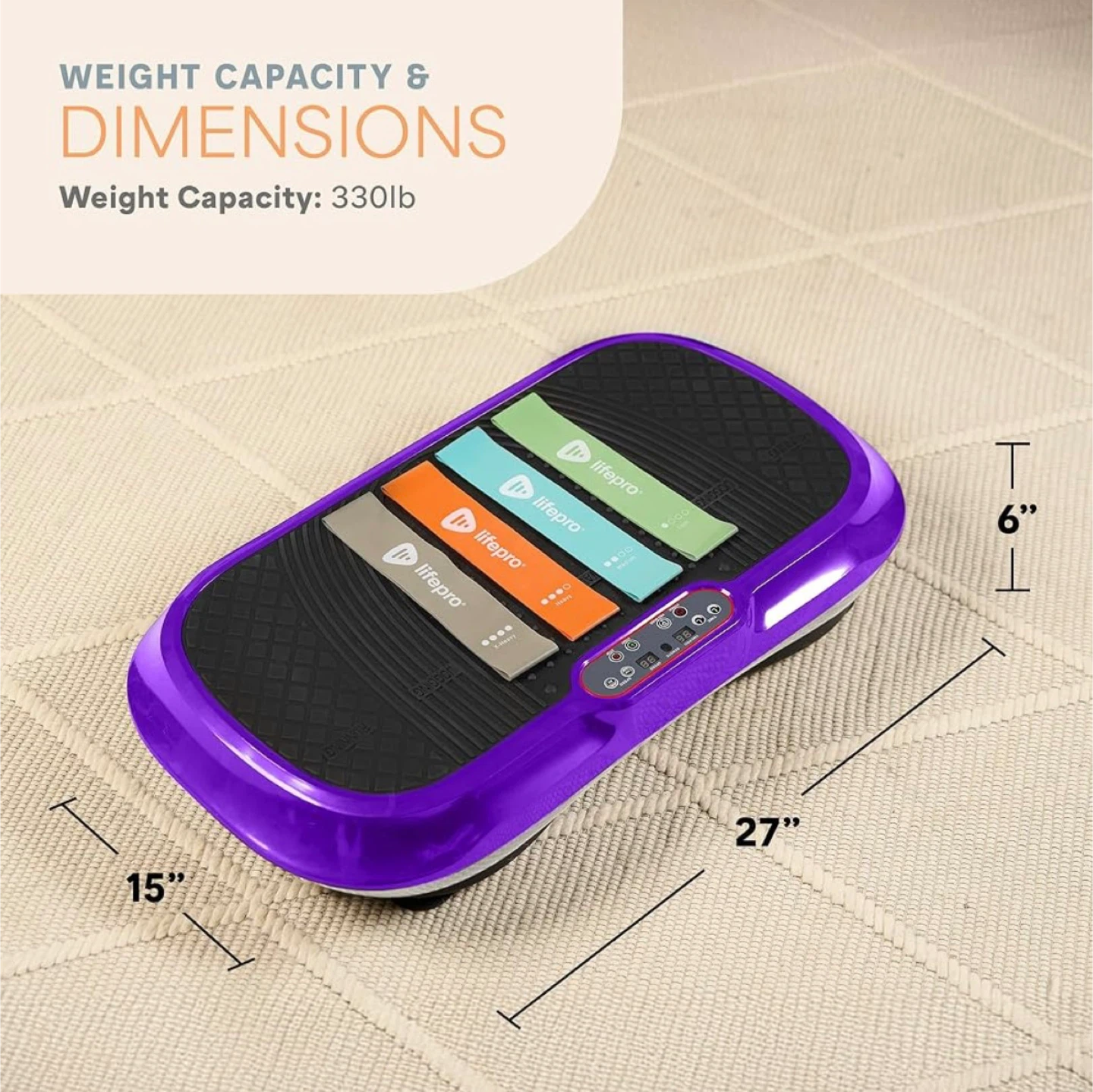 LifePro Vibration Plate Exercise Machine - photo 5