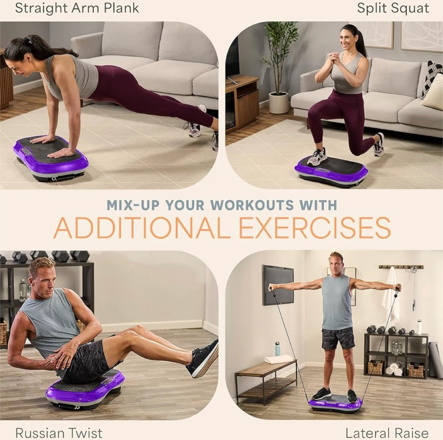LifePro Vibration Plate Exercise Machine - photo 2