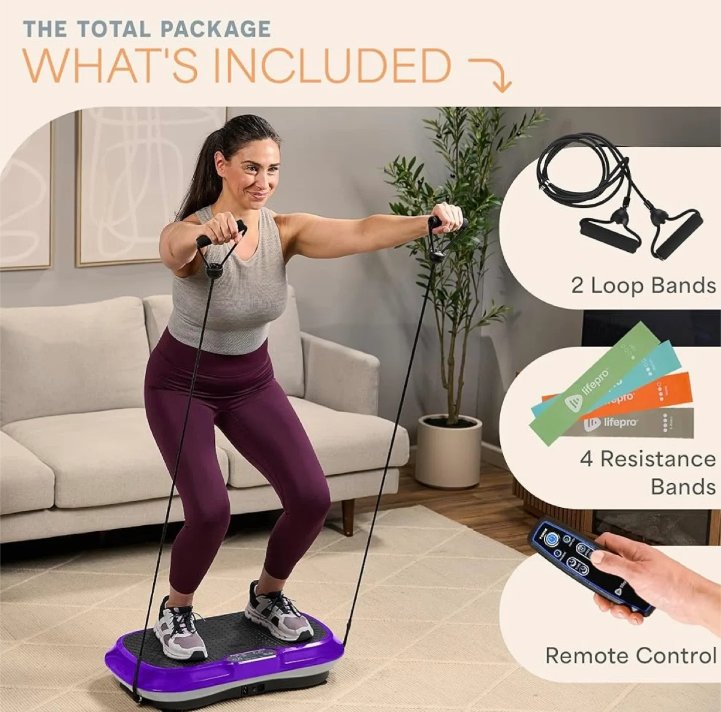 LifePro Vibration Plate Exercise Machine image indicator(3)