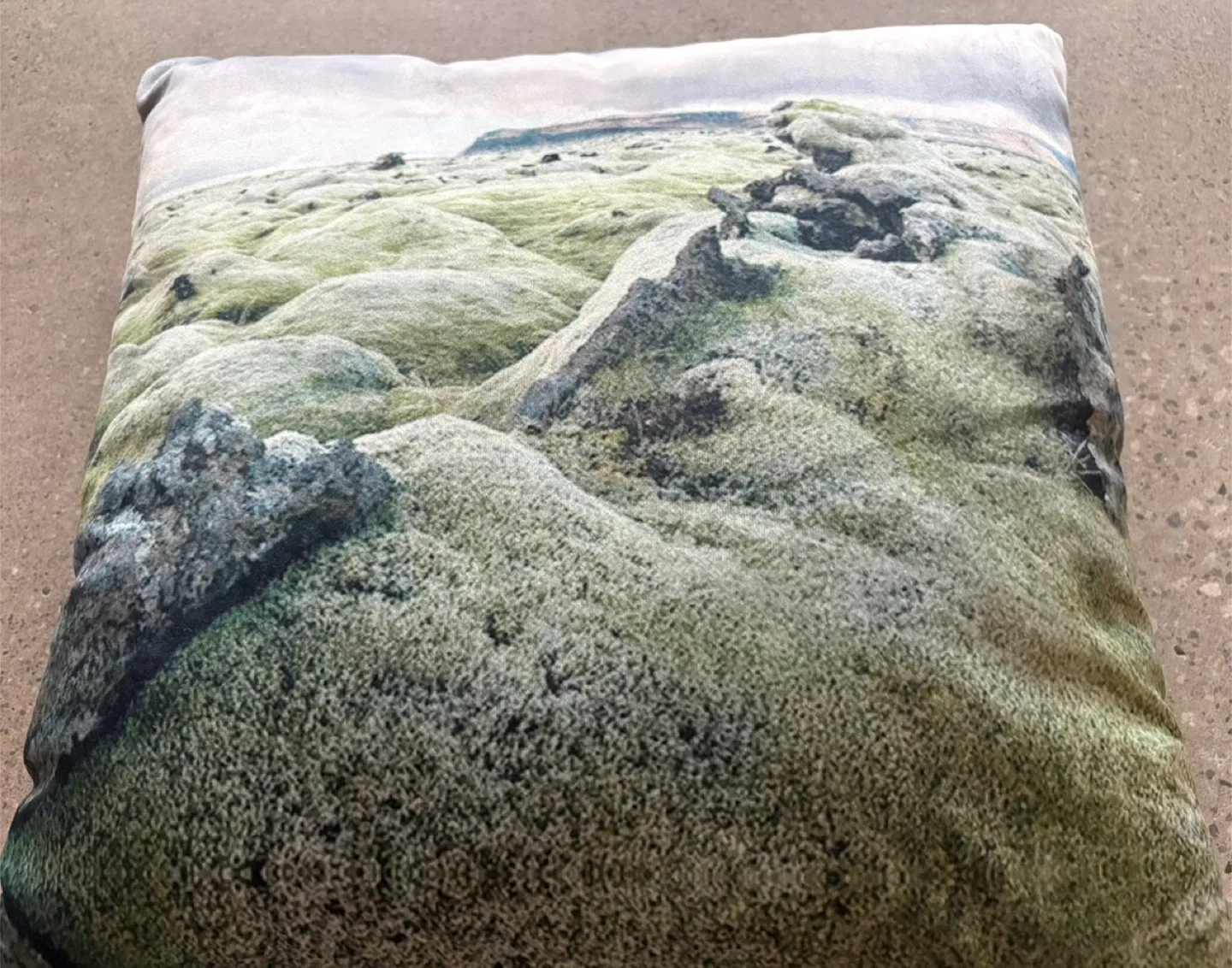 Throw Pillow With Landscape Photograph 45 X 45 cm New With Tags image indicator(2)