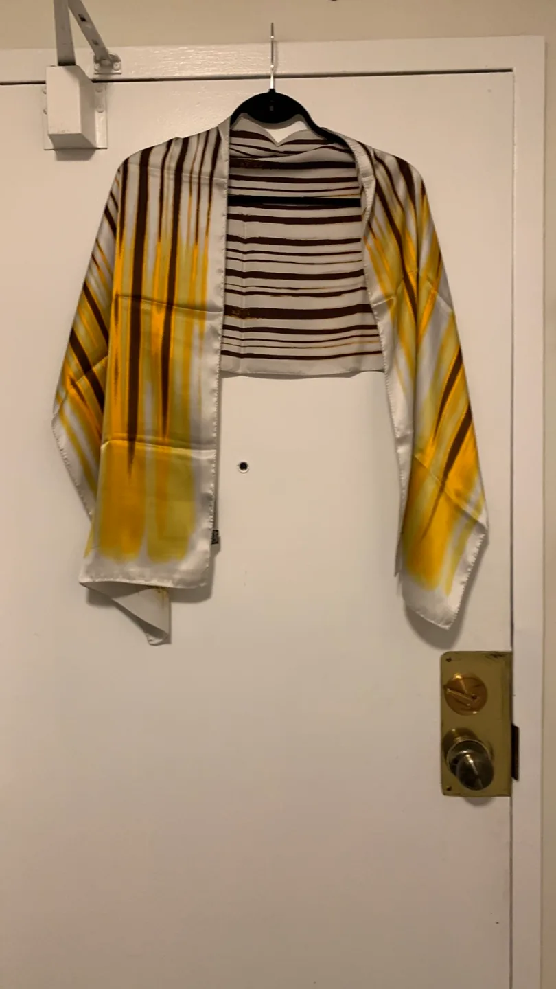 Designer Jean Paul Gaultier silk Scarf image indicator(6)