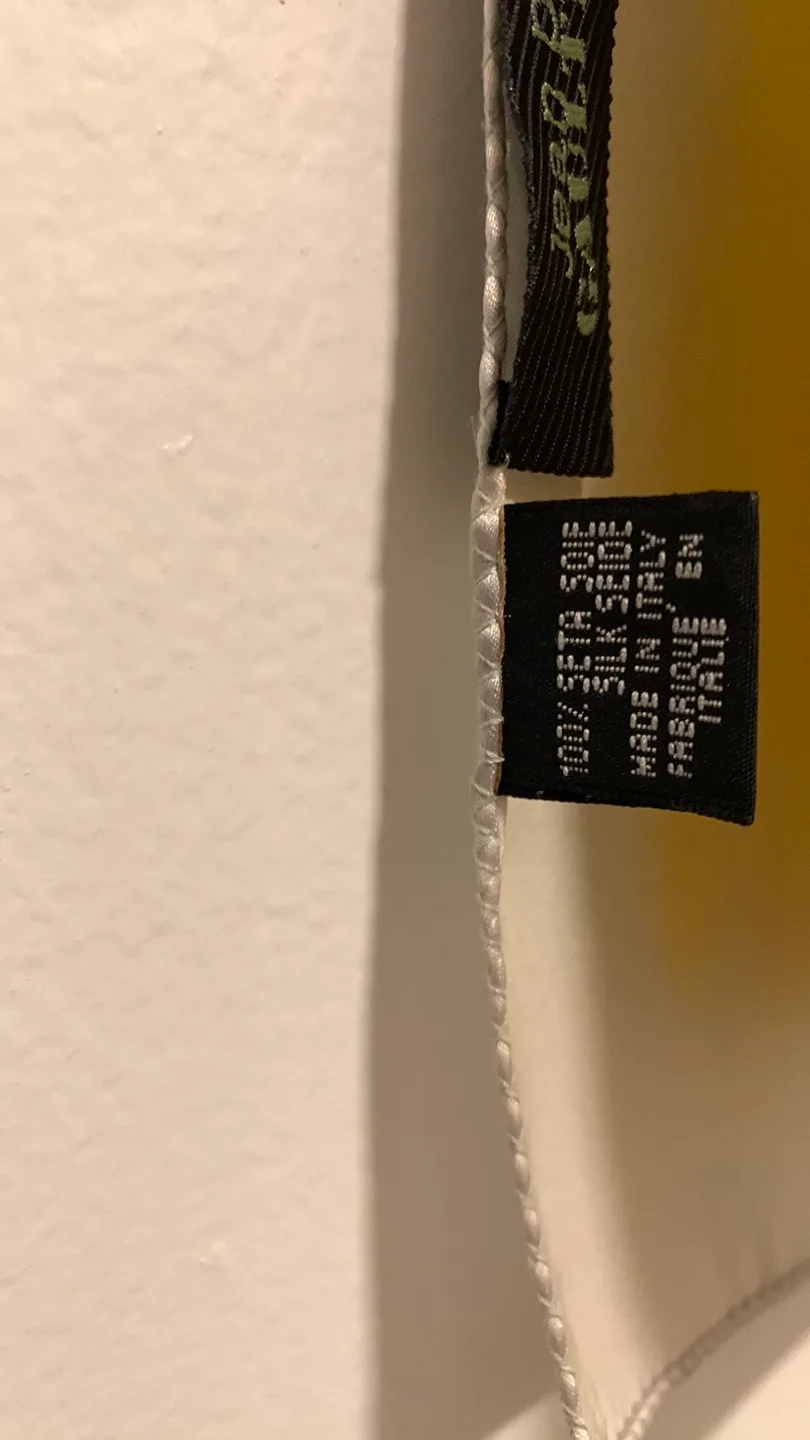 Designer Jean Paul Gaultier silk Scarf image indicator(7)