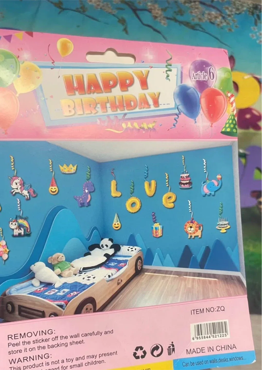 Masha birthday theme decoration image indicator(3)