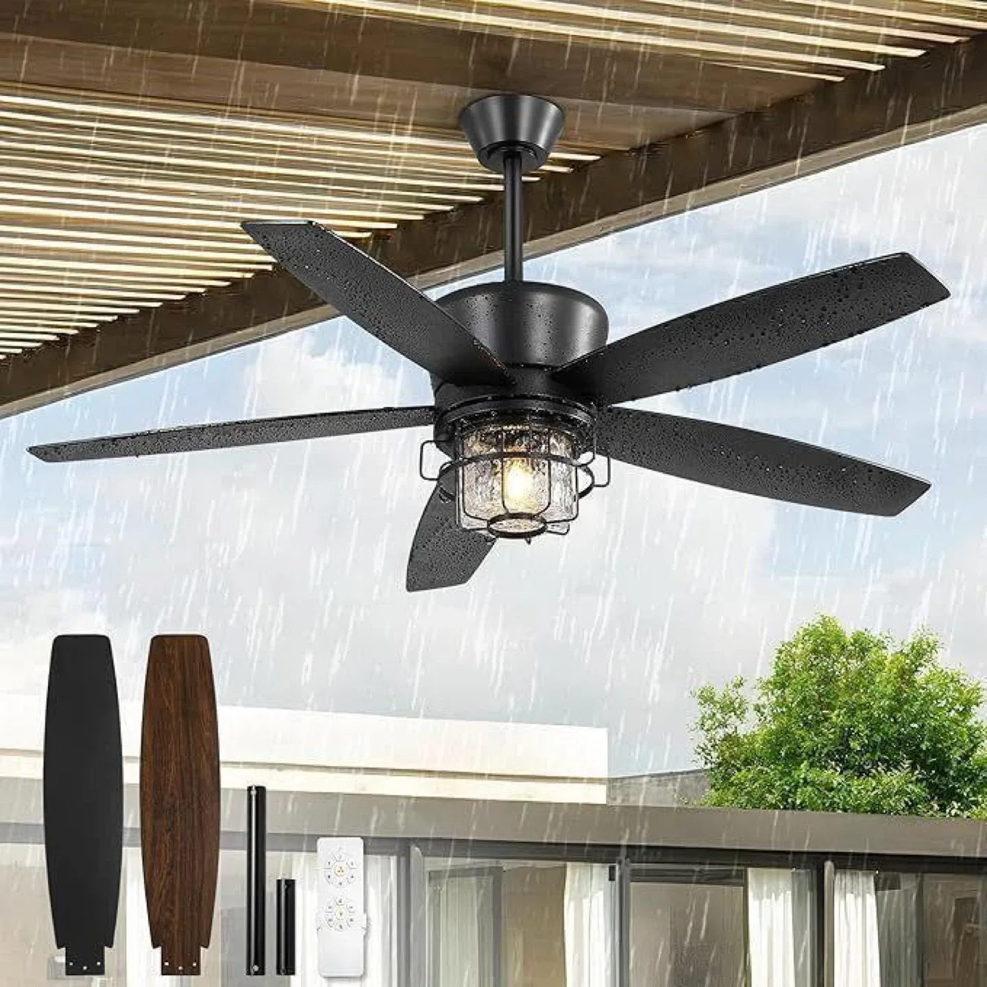 Fanbulous 52" Outdoor Gazebo Fan - BNIB thumbnail