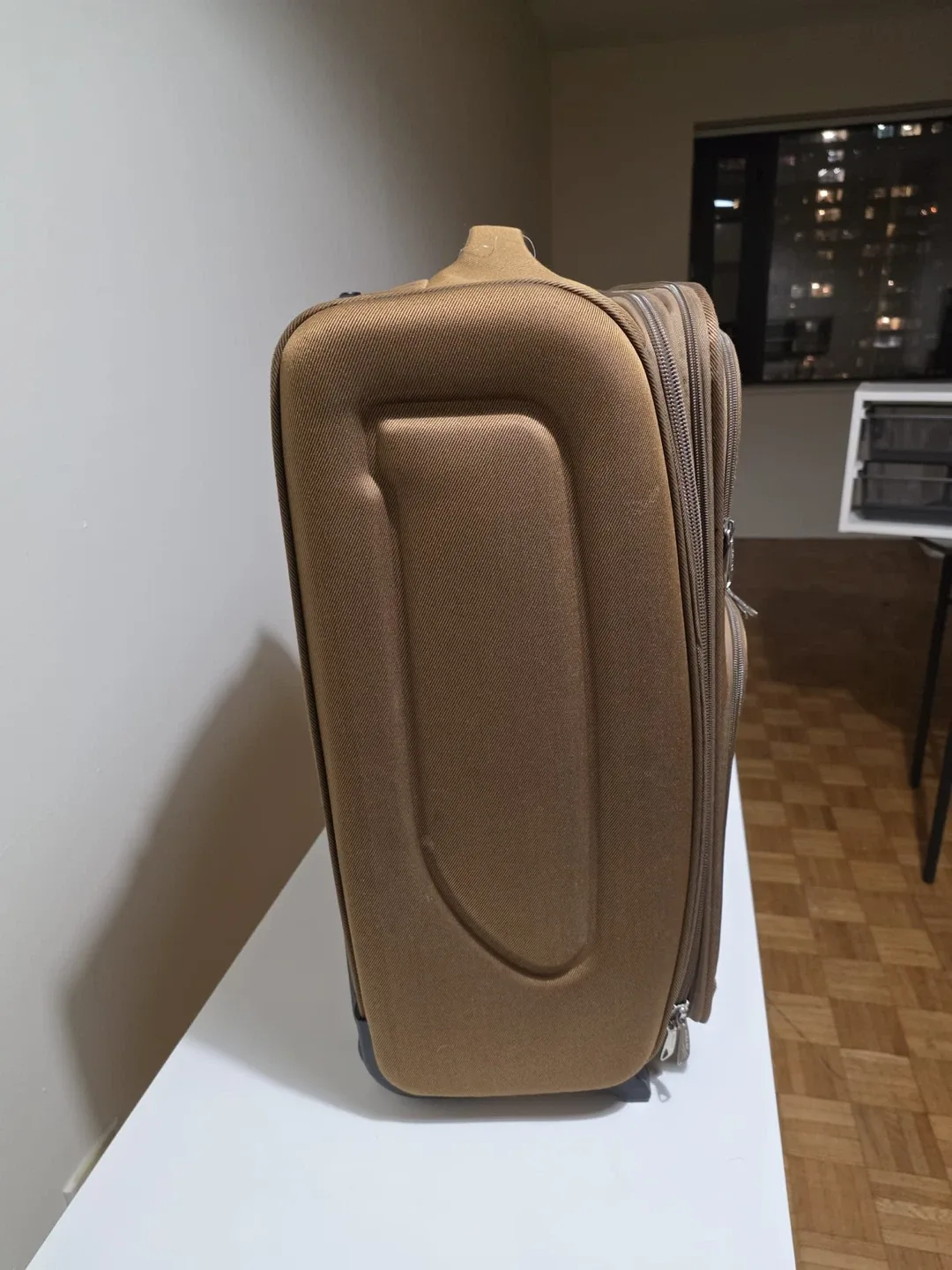 Dollar Brown Carry-On Luggage image indicator(3)