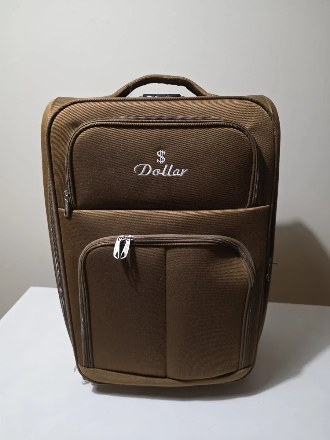 Dollar Brown Carry-On Luggage thumbnail