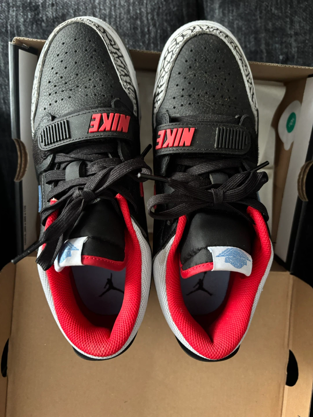 Nike Jordan Legacy 312 Low Black/Red - photo 2