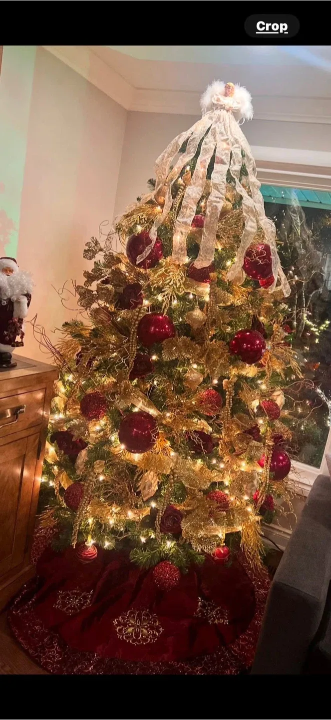 Decorated Christmas Tree with Ornaments thumbnail
