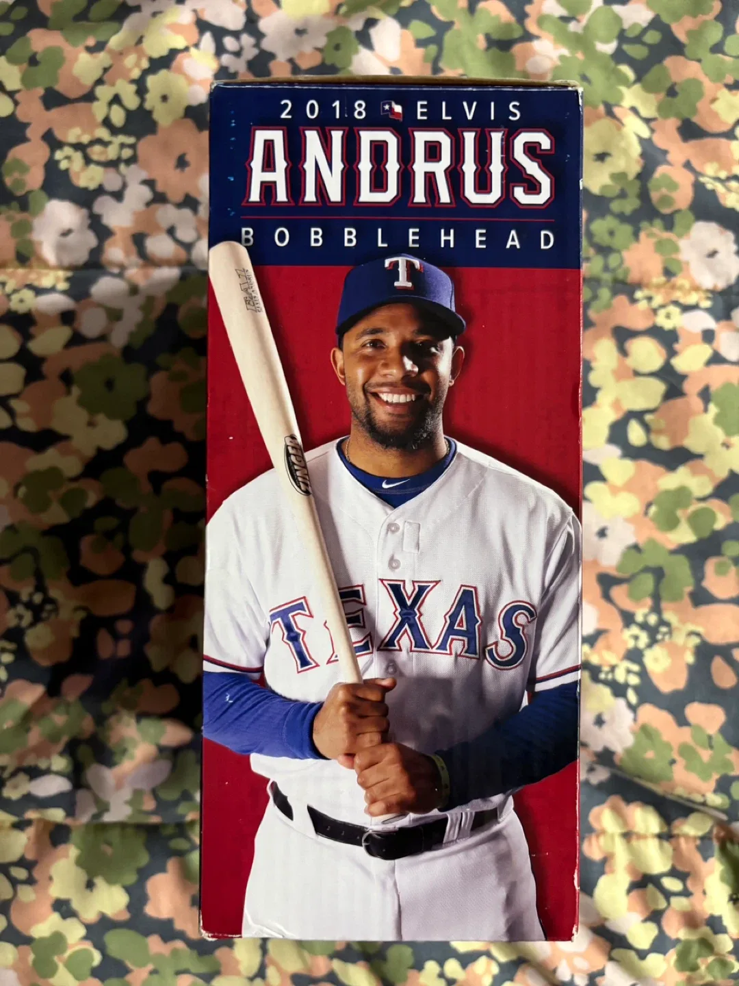 2018 Elvis Andrus Bobblehead (Brookshires) image indicator(3)