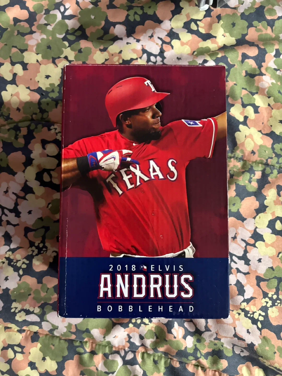 2018 Elvis Andrus Bobblehead (Brookshires) image indicator(2)