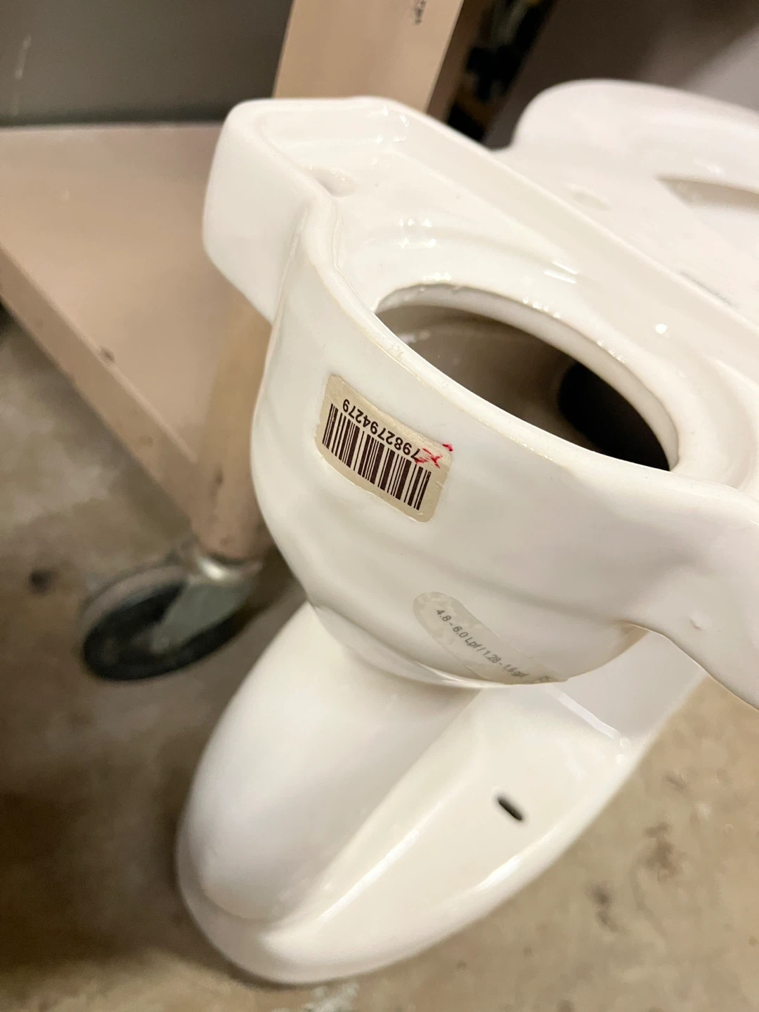 American Standard White Toilet Bowl - photo 3