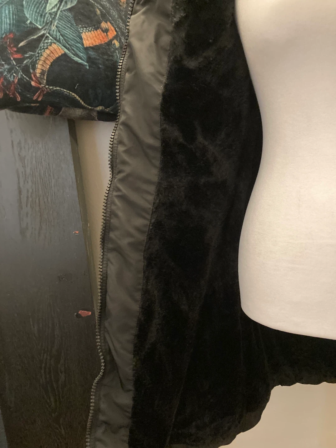 Black Puffer Coat - photo 4