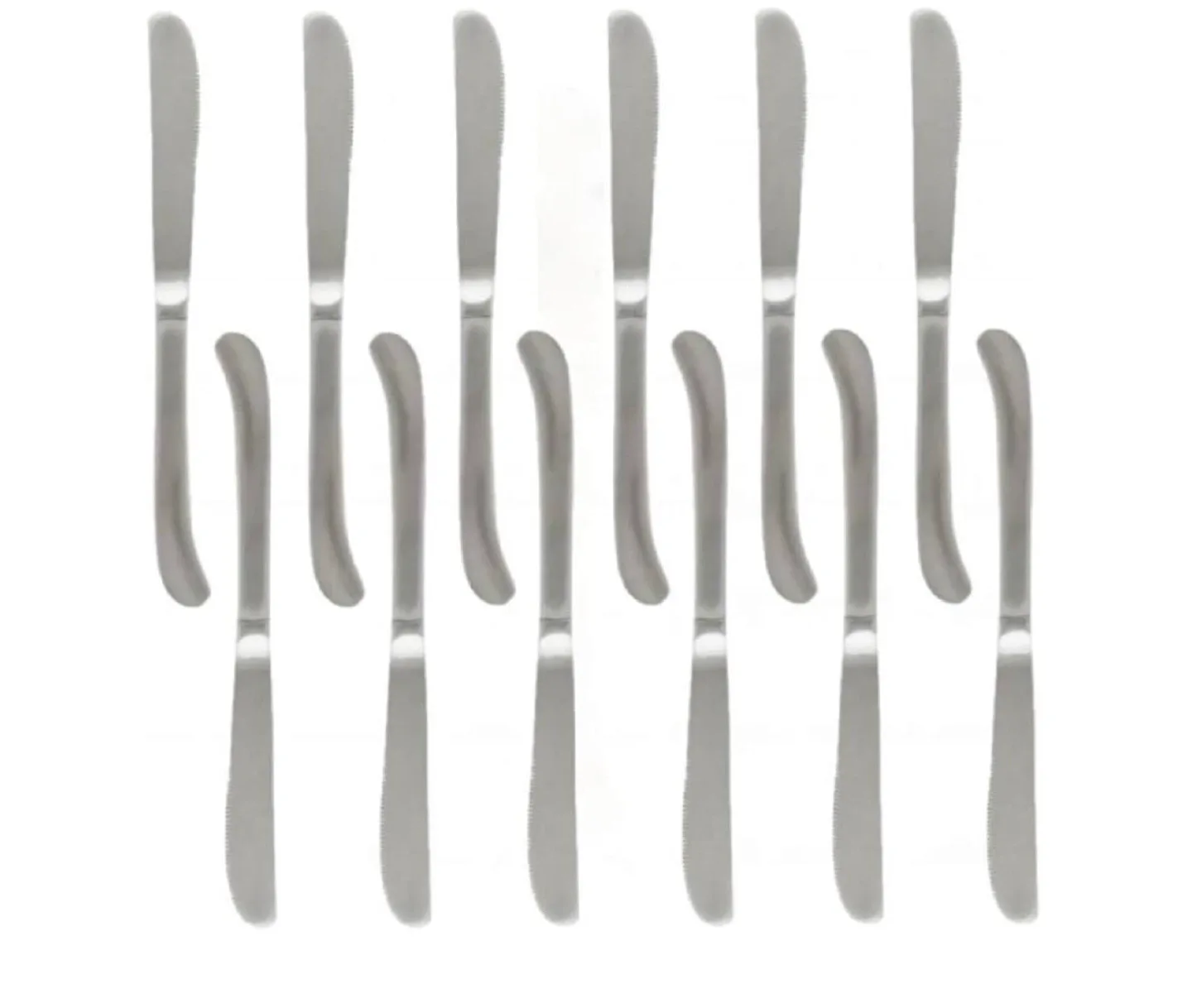 Winco Stainless Steel Dinner Knife set 11 pieces image indicator(3)