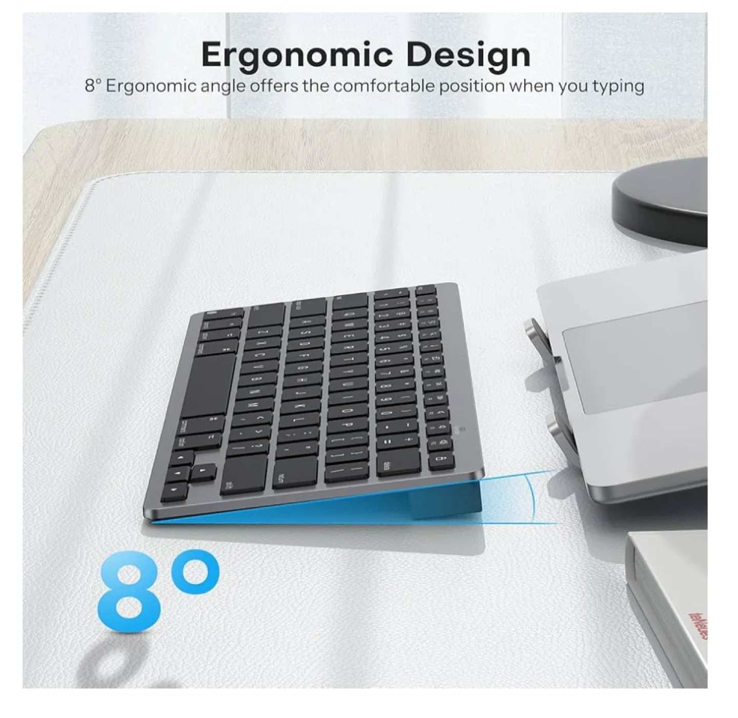 Wireless Bluetooth Keyboard for Mac image indicator(5)