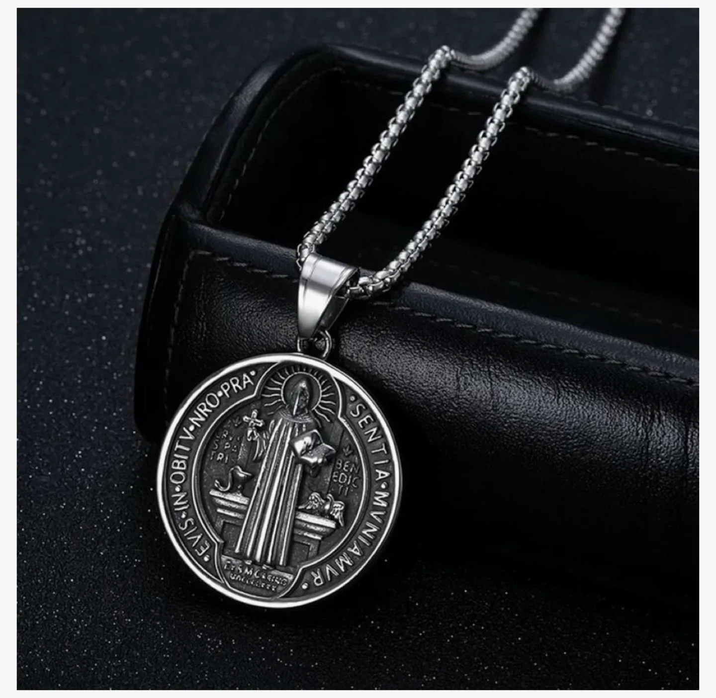 St. Benedict Medal Necklace thumbnail