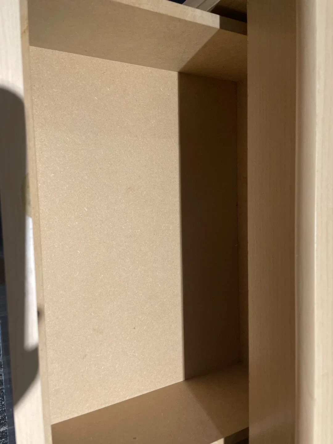 Wood and Navy Blue Dresser image indicator(3)