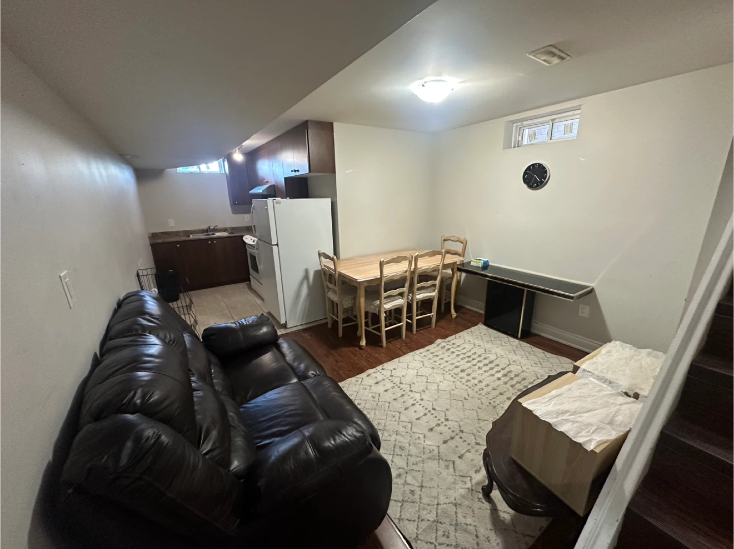 2 bed 1 bath basement for rent