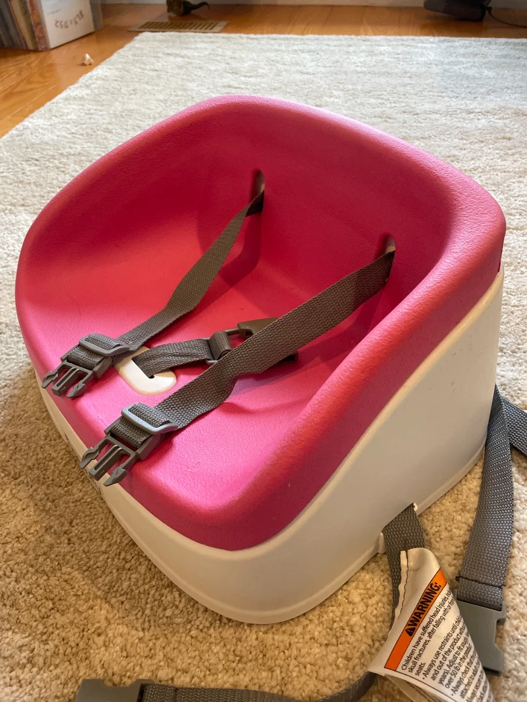 Ingenuity  baby Booster Seat for Dining Table - Pink image indicator(2)