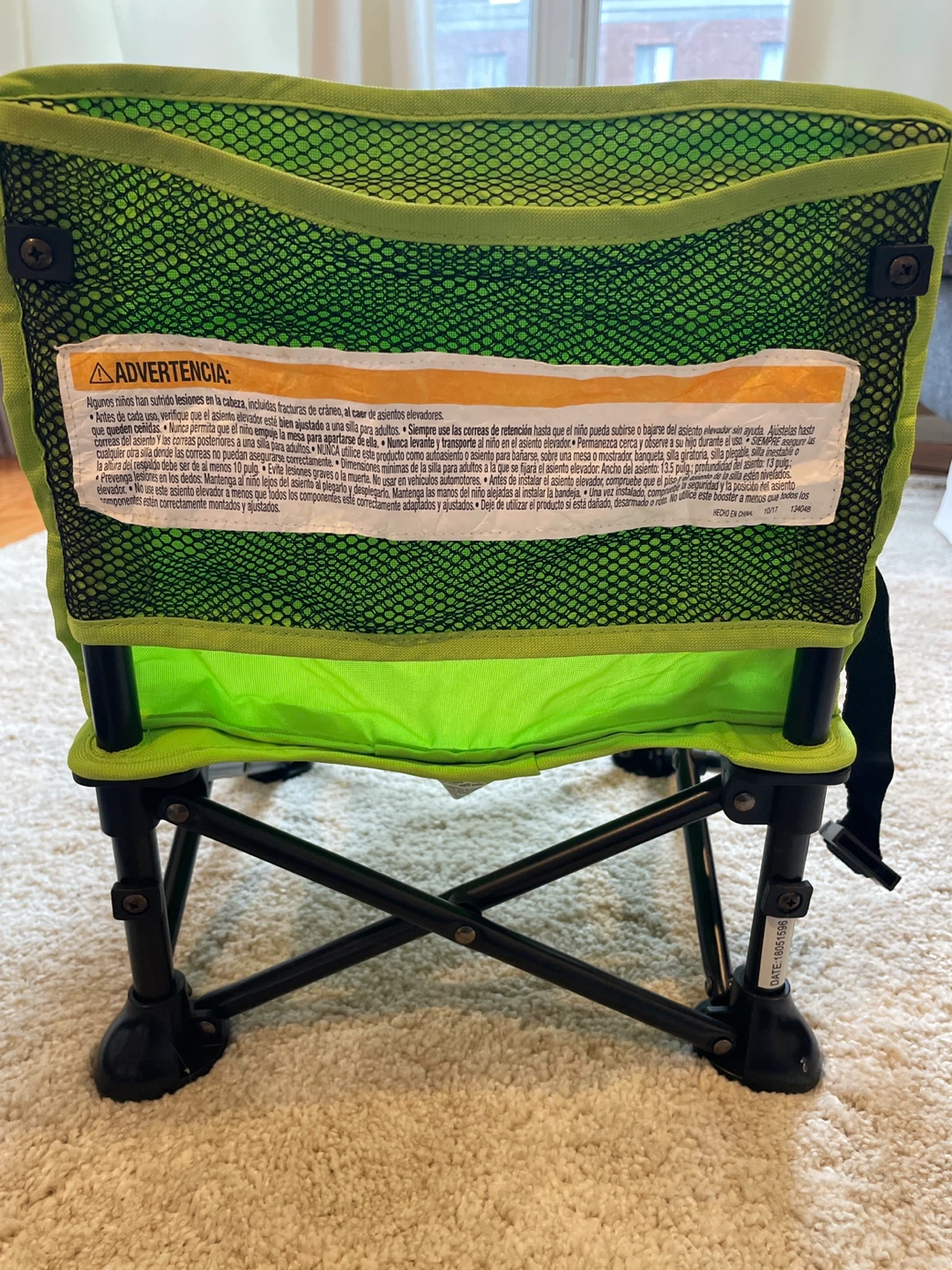 Summer Infant Pop N' Sit Portable Booster - Green - photo 3