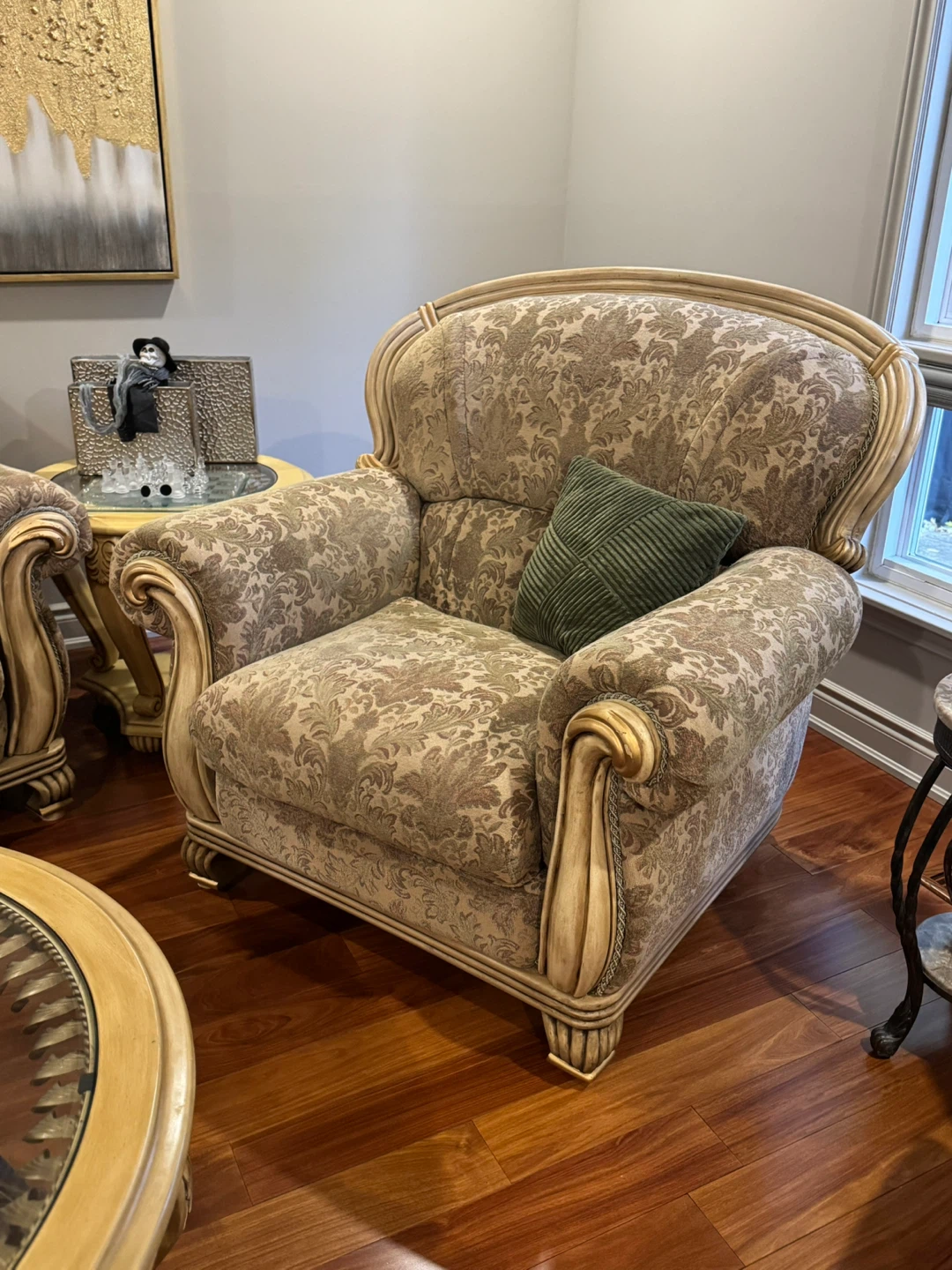 Elegant Classic Living Room Set, sofa set - photo 3