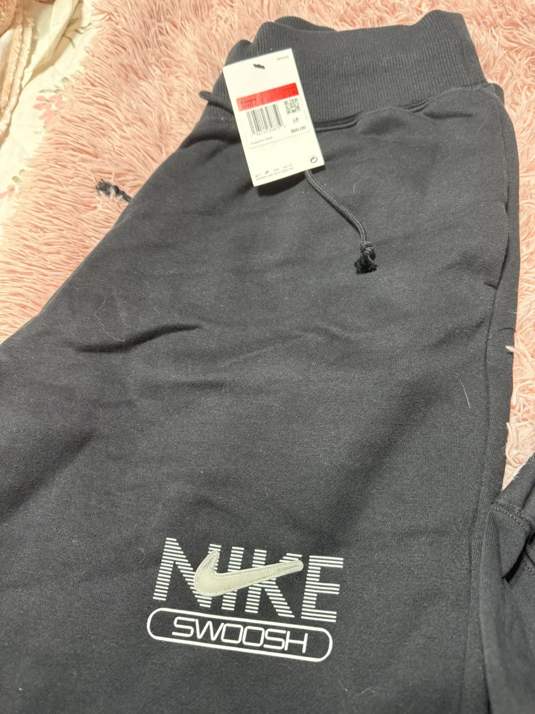 Nike XXL Black Hoodie & Sweatpants Set - New with Tags! image indicator(2)
