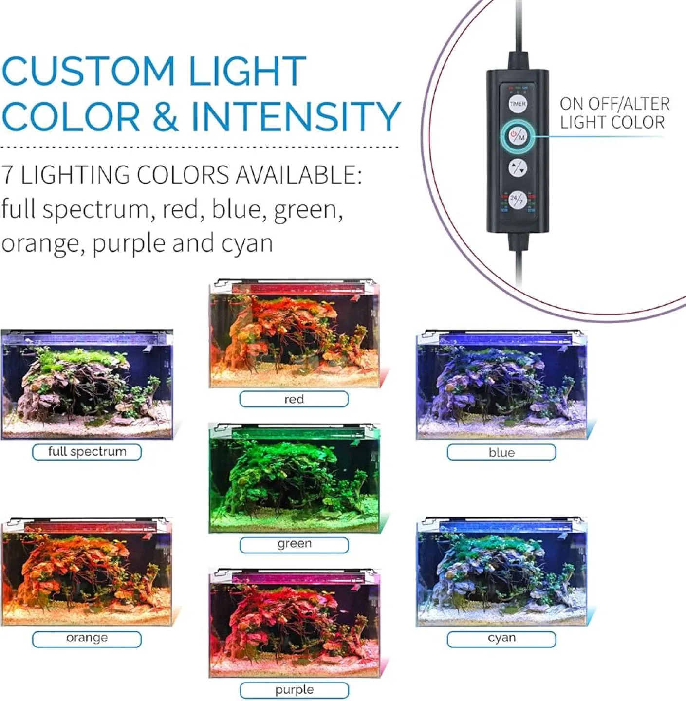 hygger Advanced Full Spectrum LED Aquarium Light - BNIB image indicator(2)