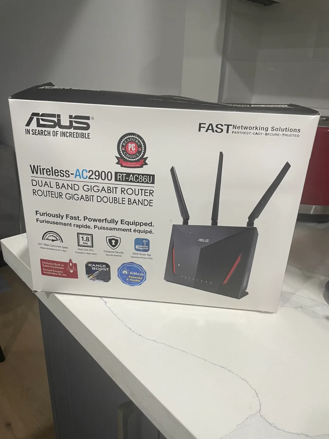 ASUS RT-AC86U Wireless-AC2900 Dual Band Gigabit Router image indicator(2)