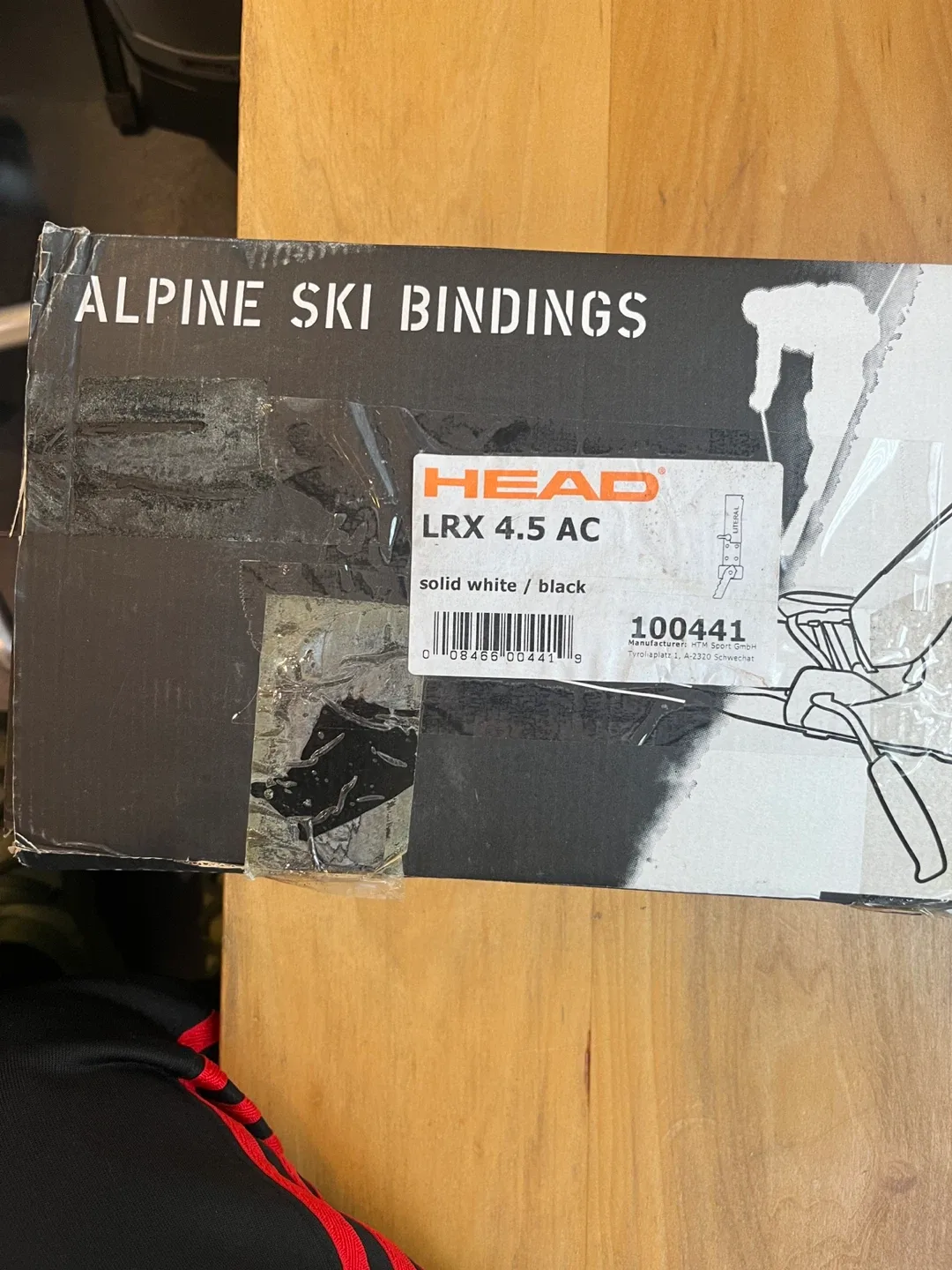 HEAD LRX 4.5 AC Alpine Ski Bindings - White/Black image indicator(2)