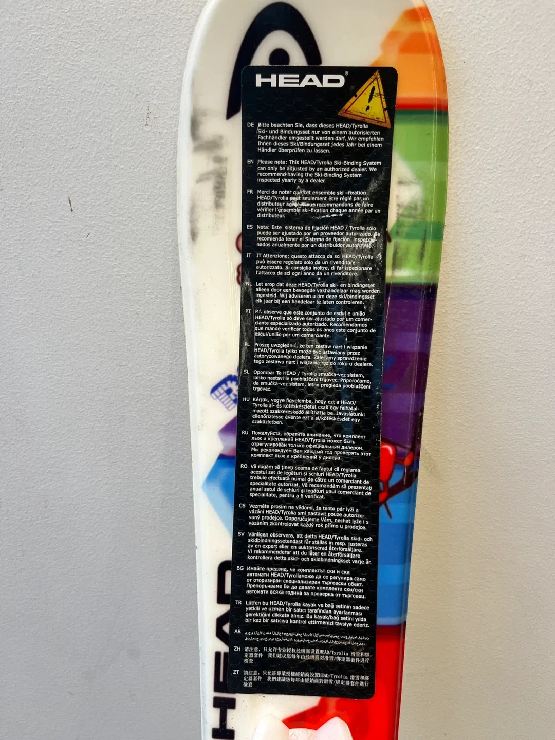 HEAD LRX 4.5 AC Alpine Ski Bindings - White/Black image indicator(5)