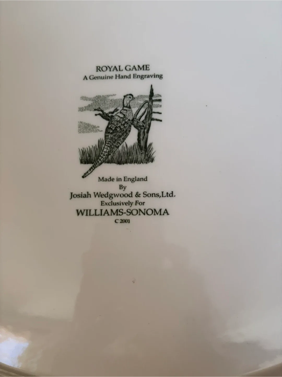 Royal Game Wedgwood & Sons Platter image indicator(3)