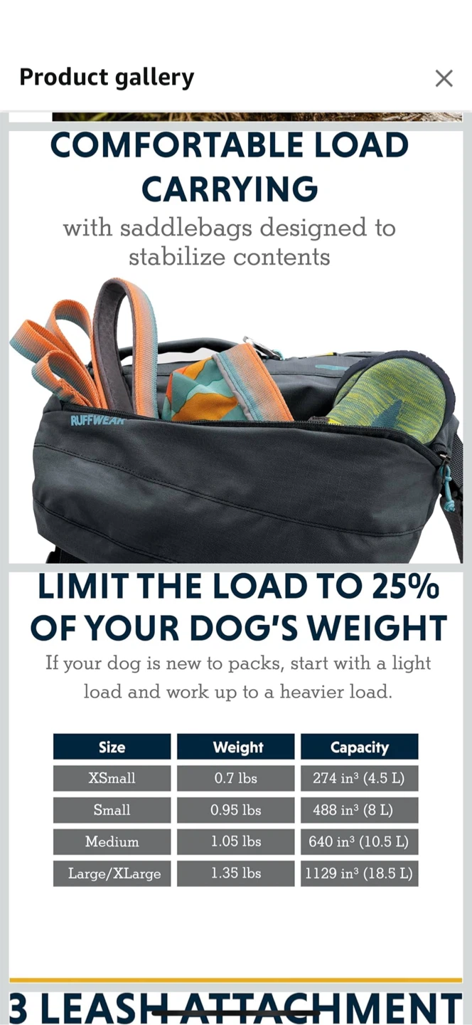 RUFFWEAR Switchbak Dog Harness - XS - photo 3