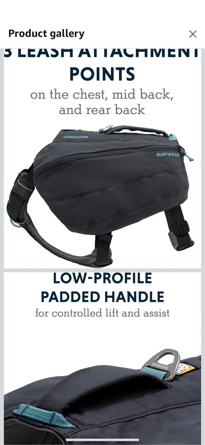 RUFFWEAR Switchbak Dog Harness - XS - photo 2