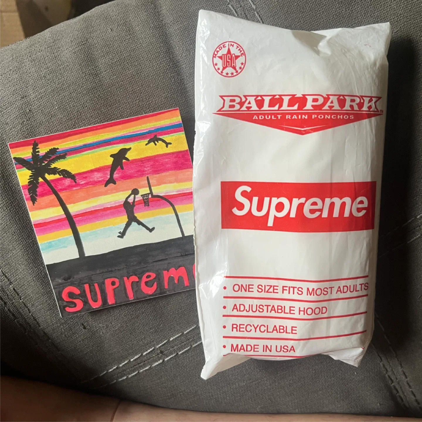 Supreme SS20 Ballpark Poncho thumbnail
