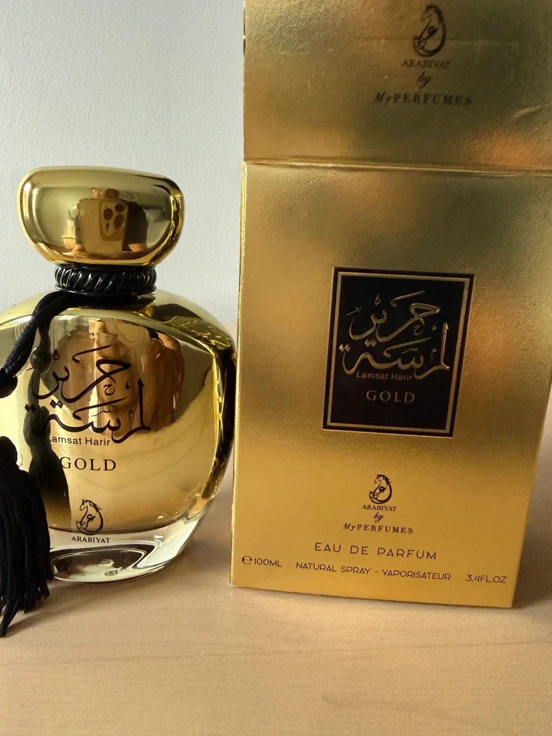 Arabiyat Lamsat Harir Gold Eau de Parfum 100ml image indicator(3)
