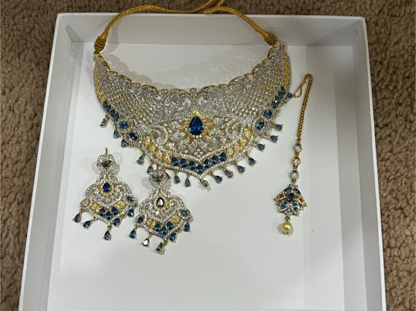 Necklace, Earring & Headpiece Set image indicator(2)