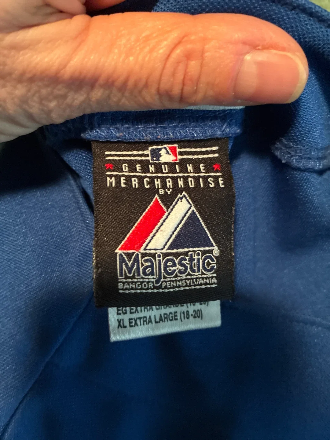 Majestic Blue Jays XL Jersey image indicator(3)