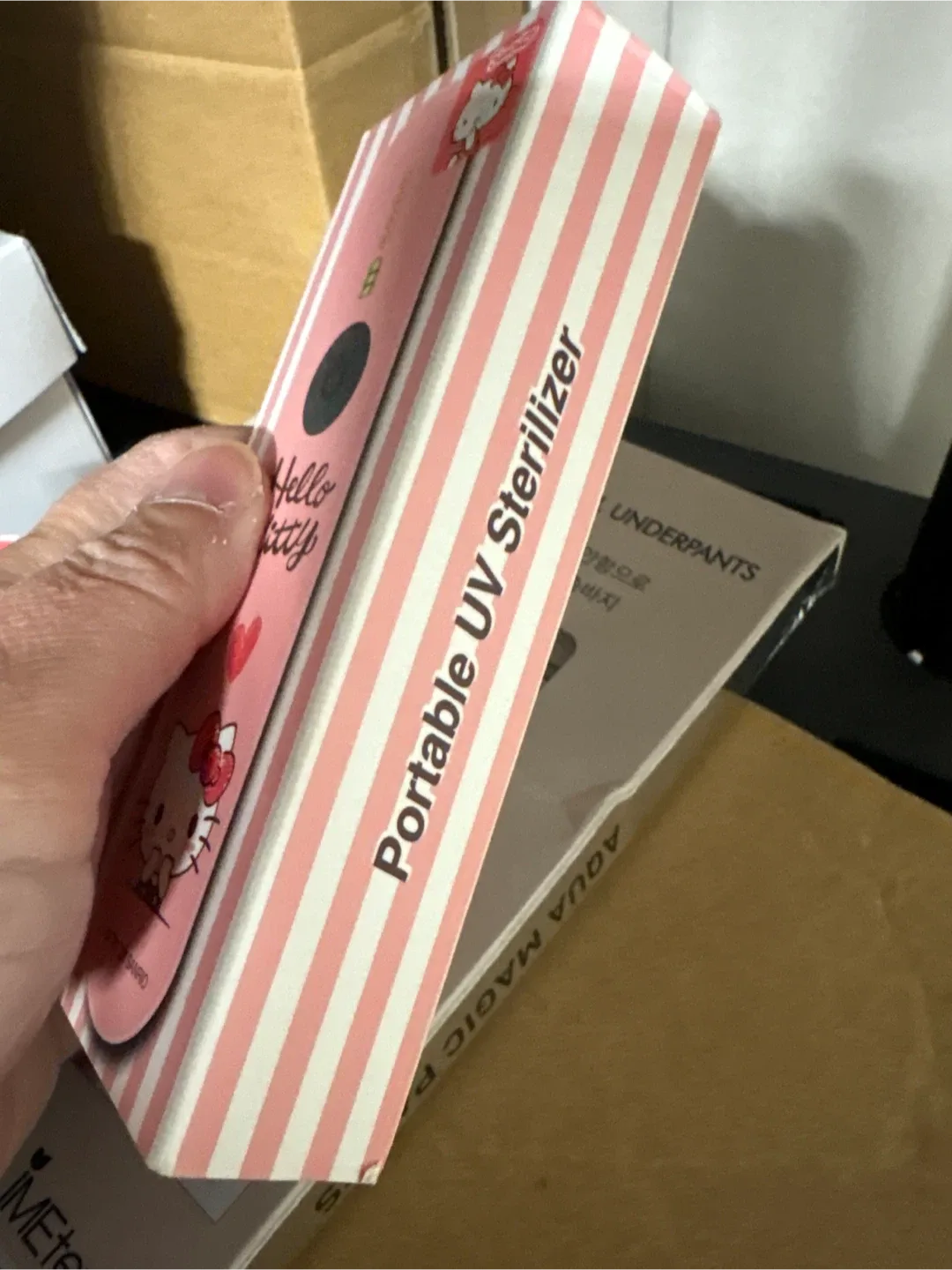 New Hello Kitty Portable UV Sterilizer image indicator(2)