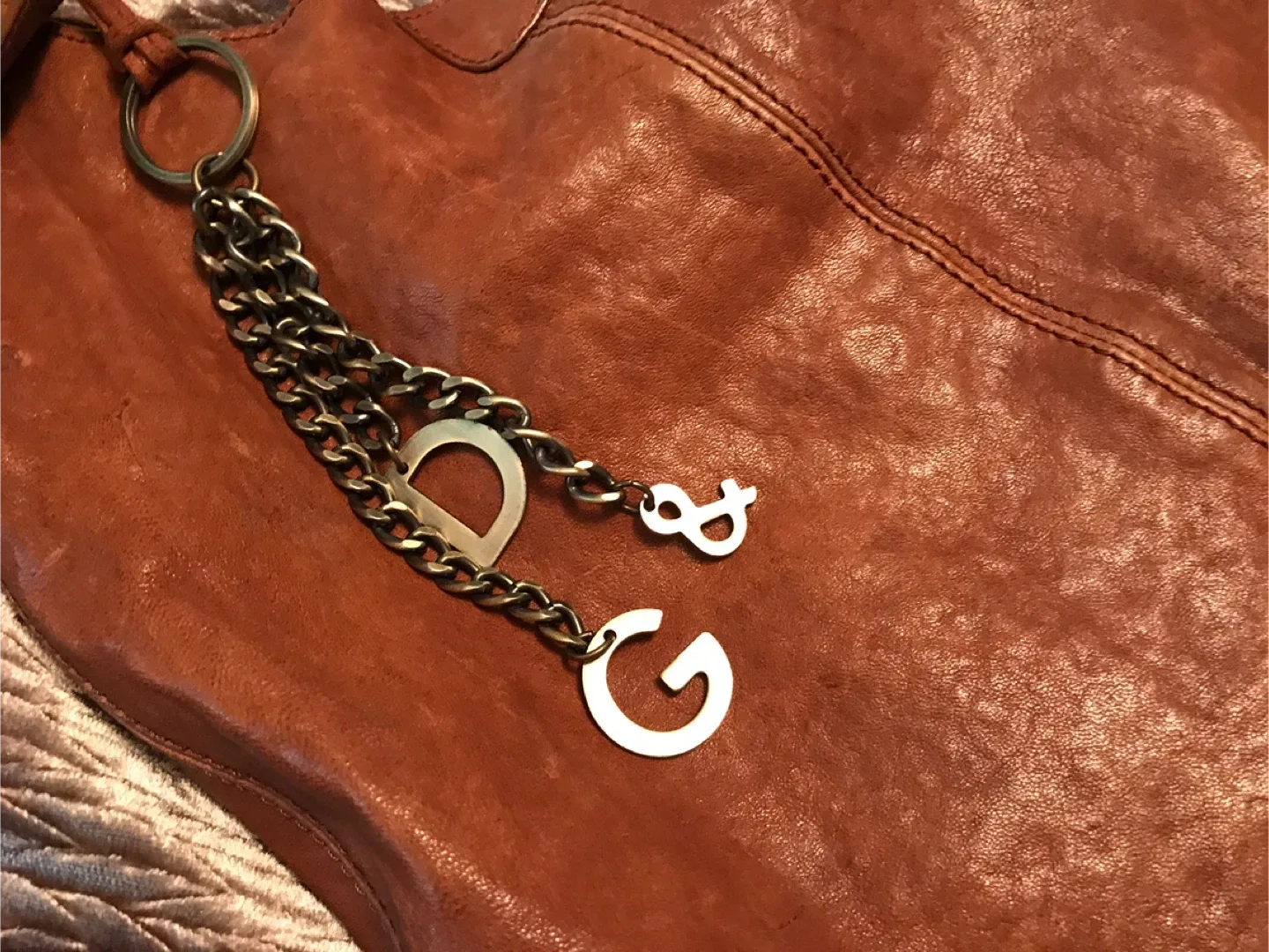 Dolce & Gabbana Brown Leather Hobo Bag image indicator(4)