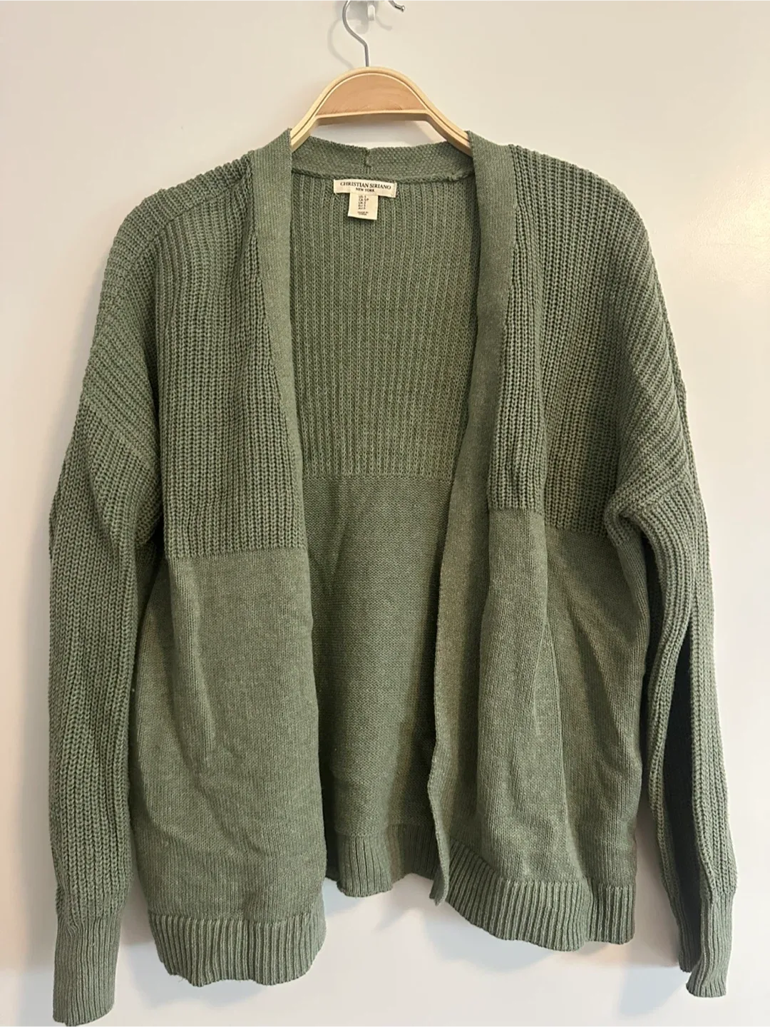 Women’s Green Cardigan