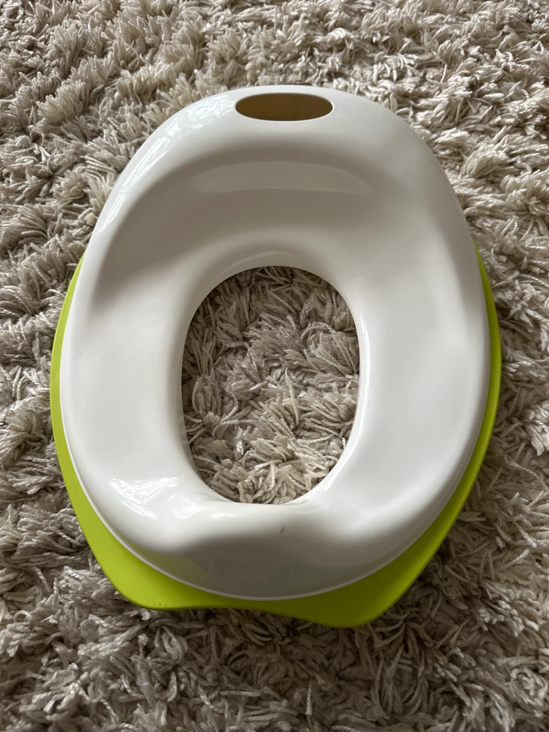 Potty Training Seat - White & Green