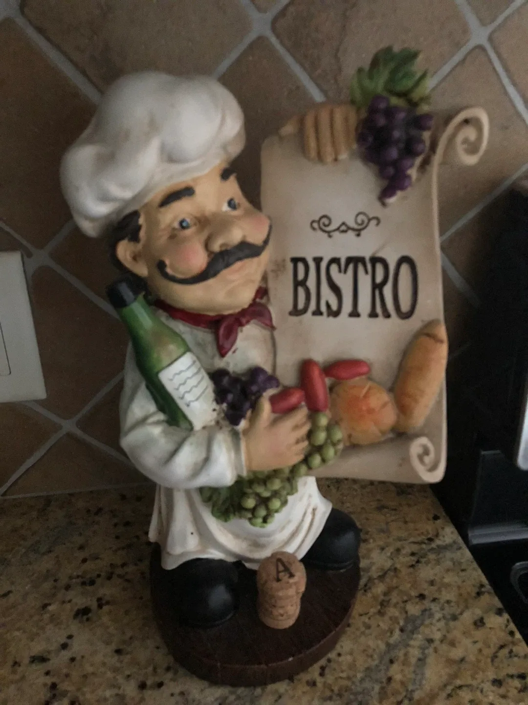 Set of 3 Chef Statues 13 Inches image indicator(5)