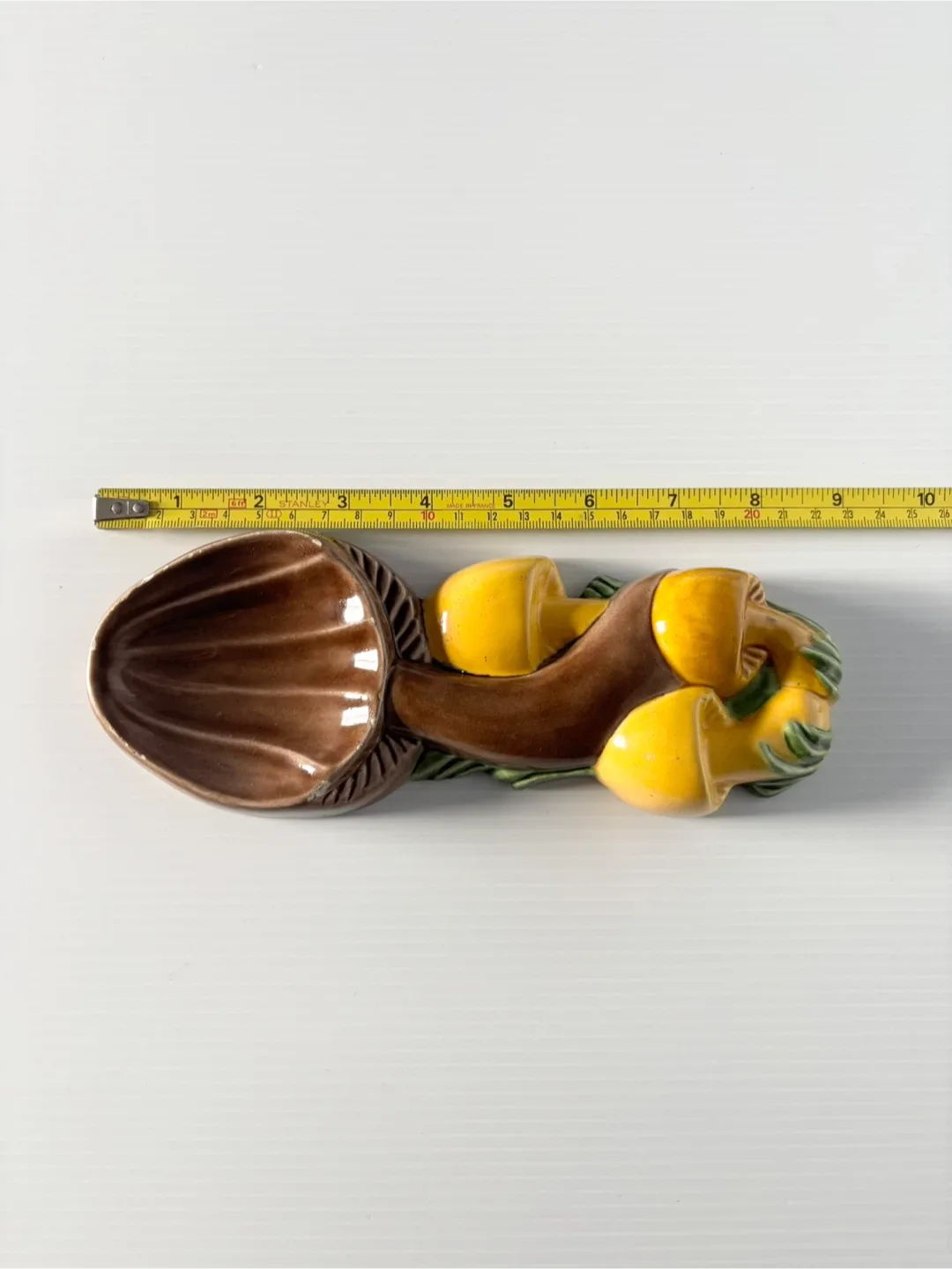 Vintage MCM Arnel's Ceramic Mushroom Spoon Rest image indicator(4)