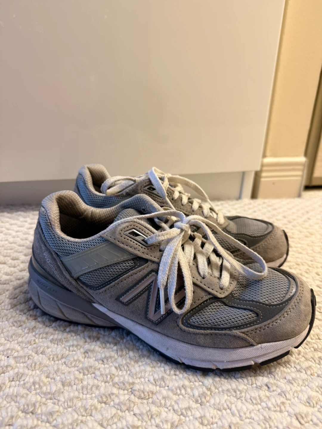 New Balance 990v5 Grey Sneakers - photo 2