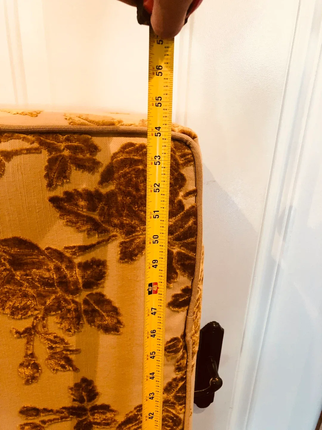 Floral Patterned Cushion - 56" x 22" image indicator(2)