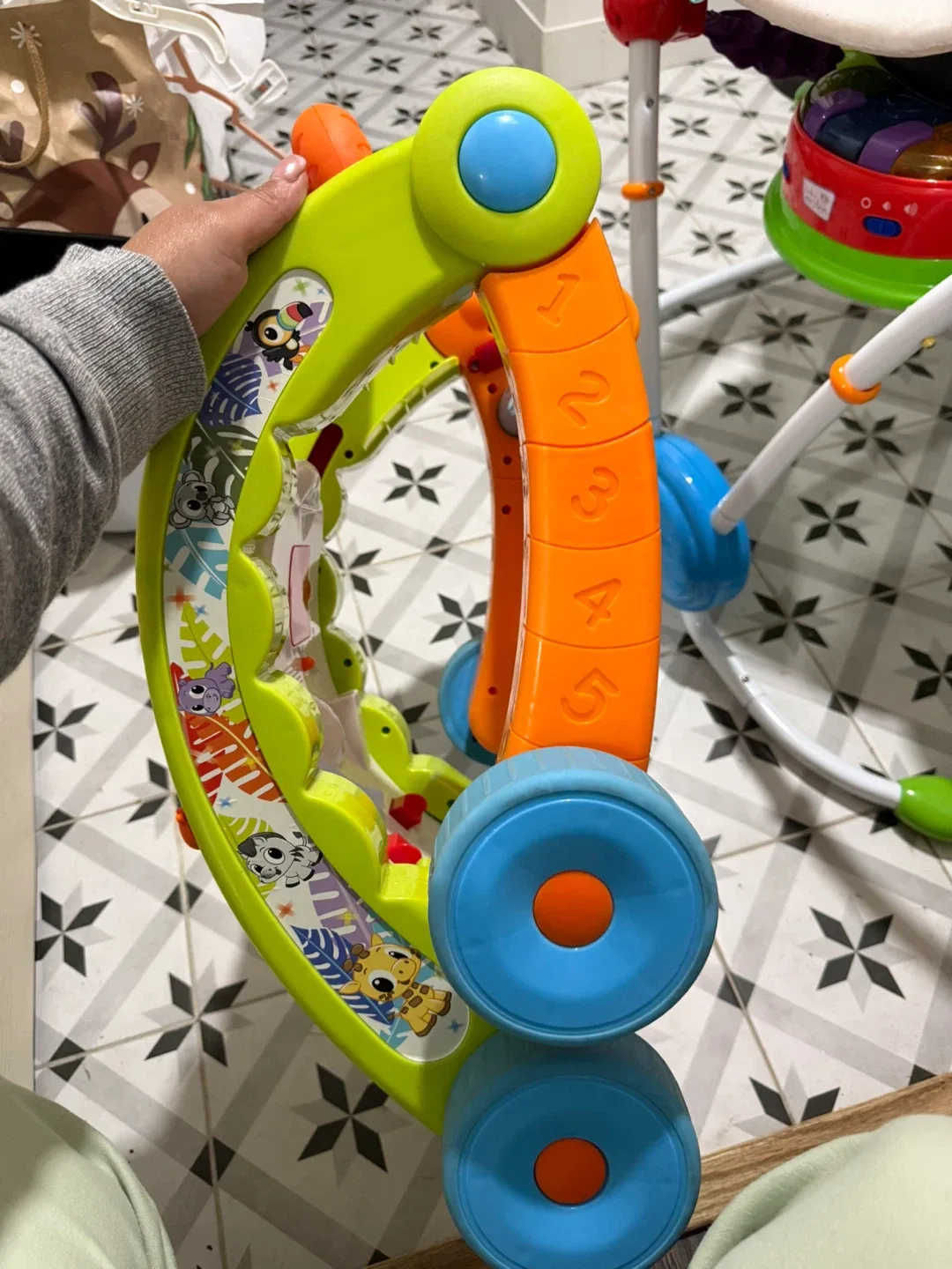 Baby walker image indicator(4)