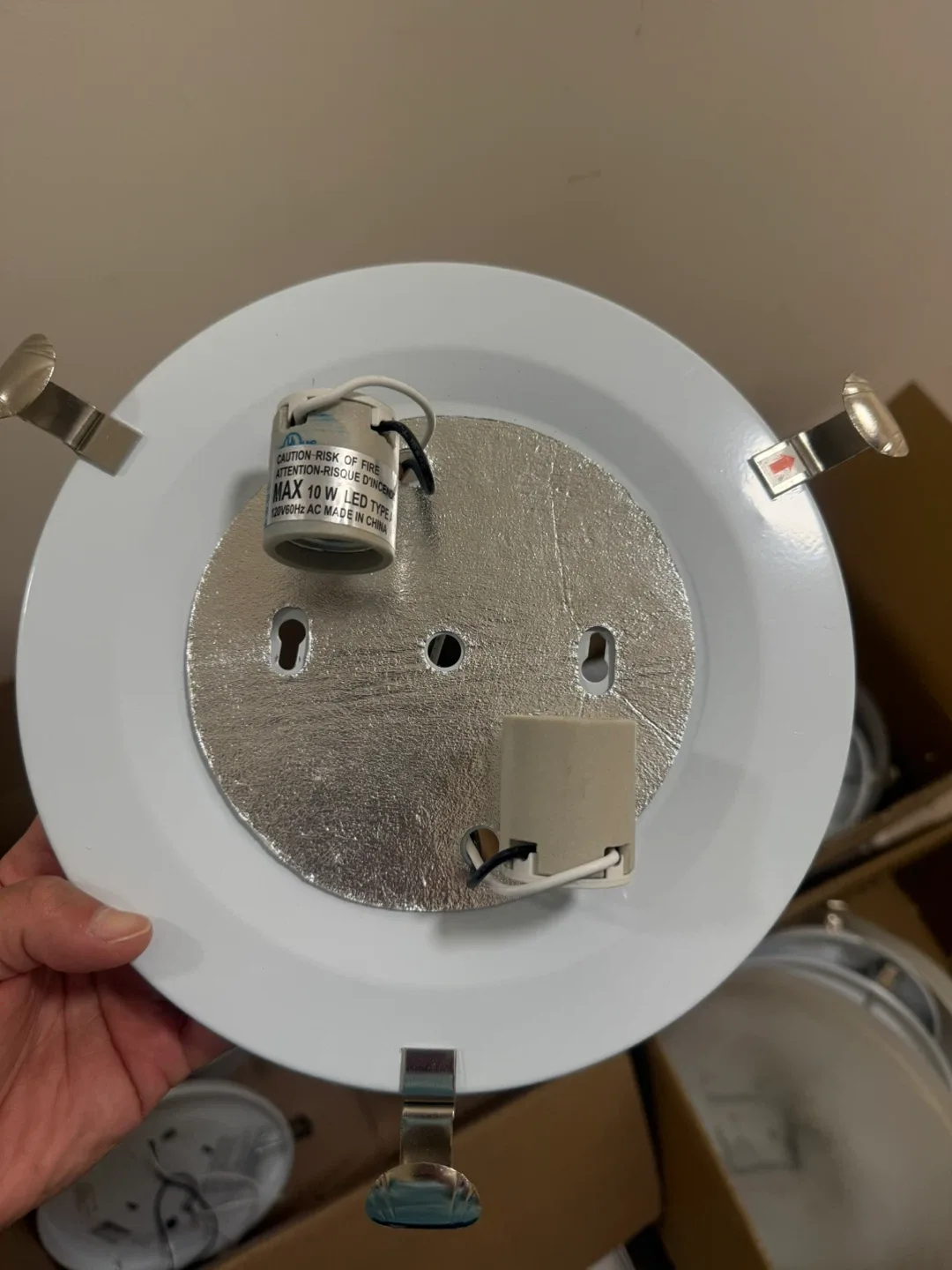 13 Units Standard Ceiling Light Fixtures - 12” and 16” image indicator(4)