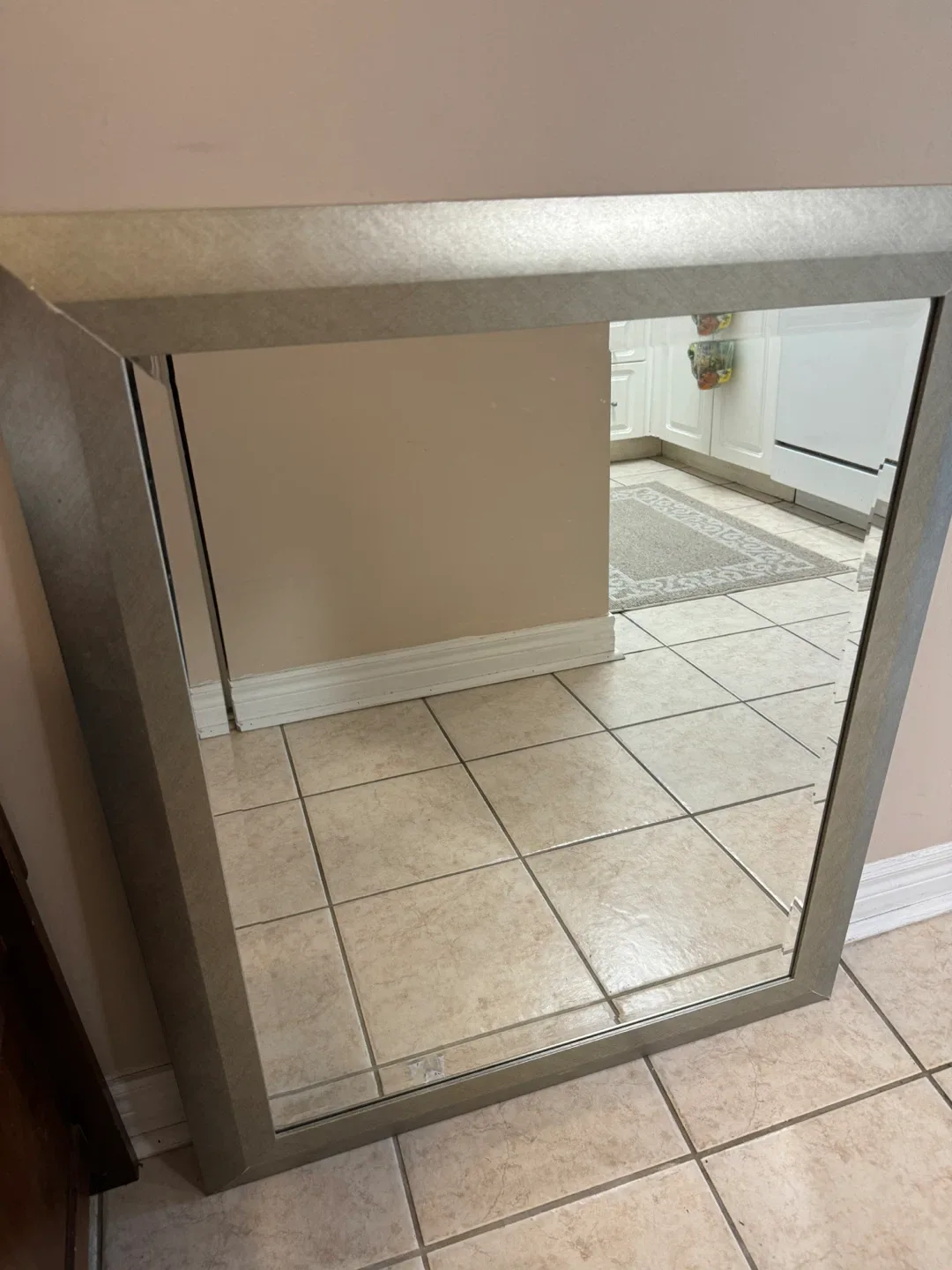 Framed Wall Mirror image indicator(2)